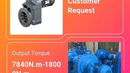 Fa Series Parallel Shaft Gearbox Reducer with Helical Gear Teeth