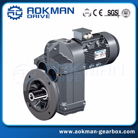 Fa Series Parallel Shaft Gearbox Reducer with Helical Gear Teeth