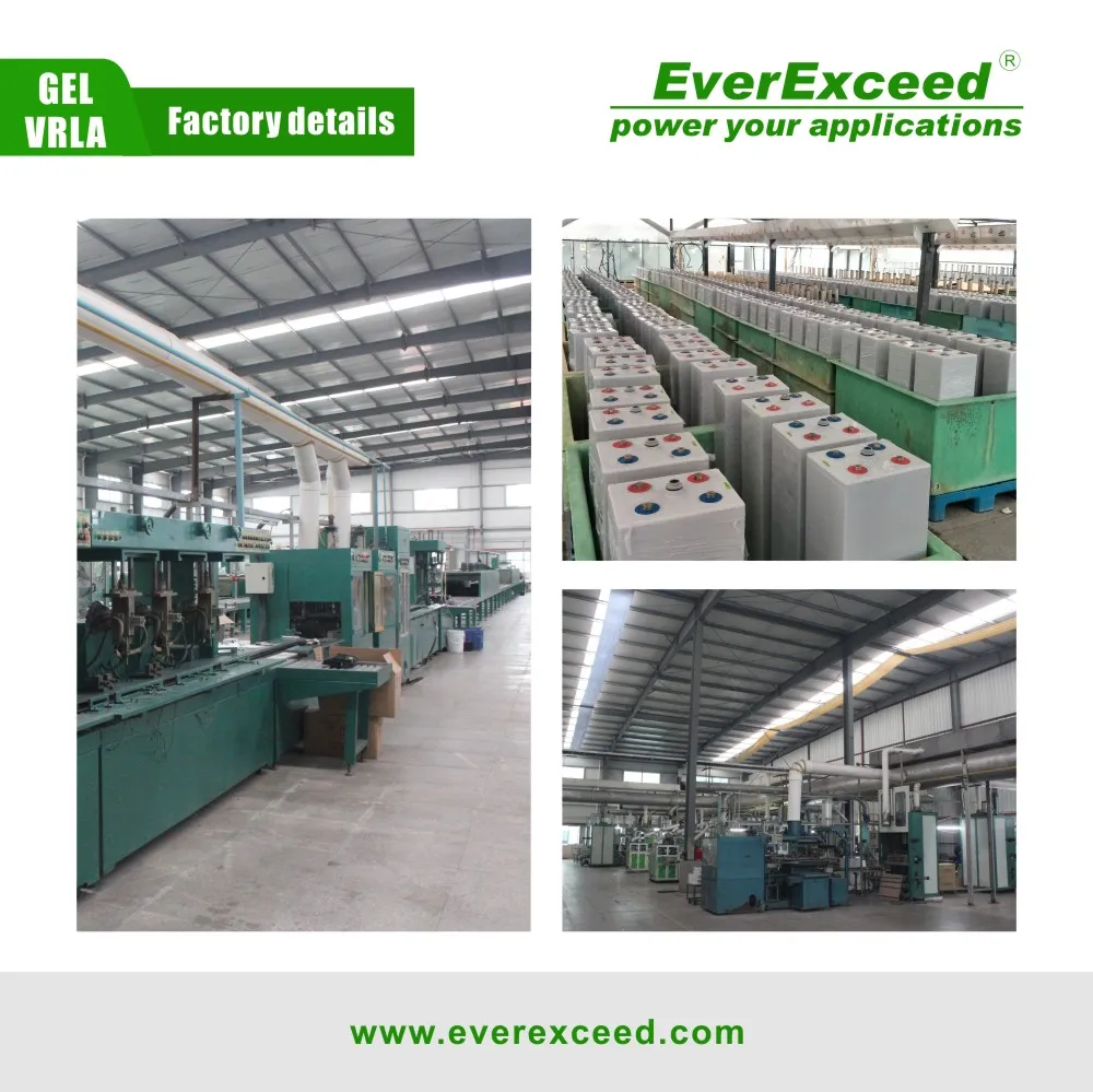 Opzv シリーズ 12V 100Ah ディープサイクル管状鉛ゲルバッテリー