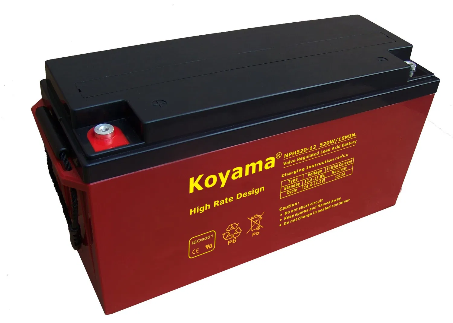 12V 150ah Maintenance Free Lead Acid Battery Solar Battery Nph520-12