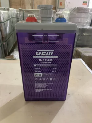 GEM I シリーズ GzS バッテリー高品質浸漬、通気、湿式バッテリー OPzS 2V 1000Ah