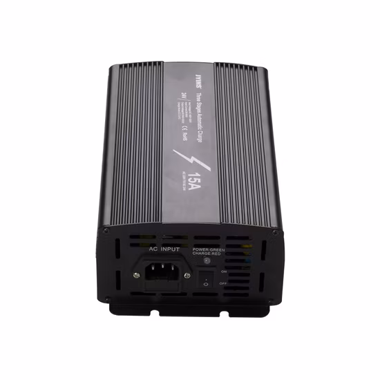 12V 15A シリーズ 3 ステージ自動バッテリー充電器